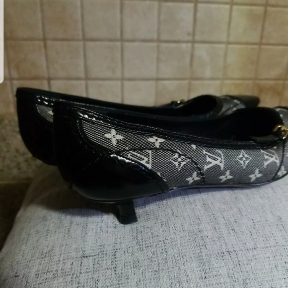 LOUIS VUITTON Shoes Pumps Logo Monogram Size 34 /4 - Picture 3 of 12